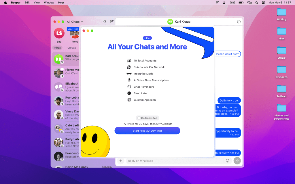 Beeper's all-in-one-Messaging app relaunches with an on-device model and premium upgrades