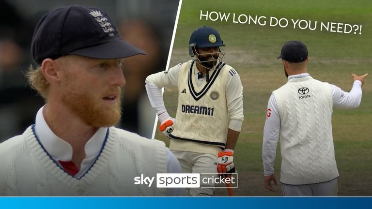 England against Jadeja