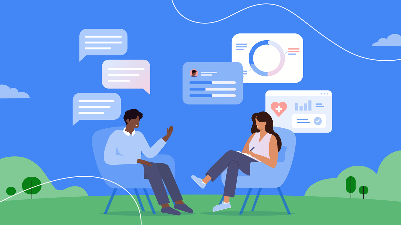 Google is announcing new AI tools for researching and processing mental health