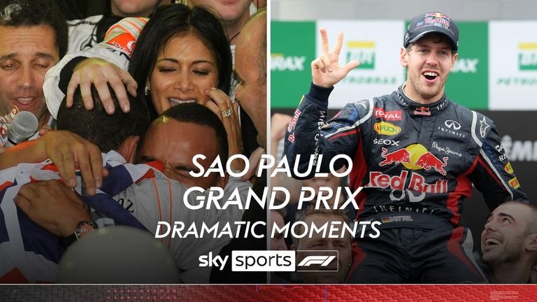 Look back at some of the most dramatic moments that have taken place at the Sao Paulo Grand Prix.