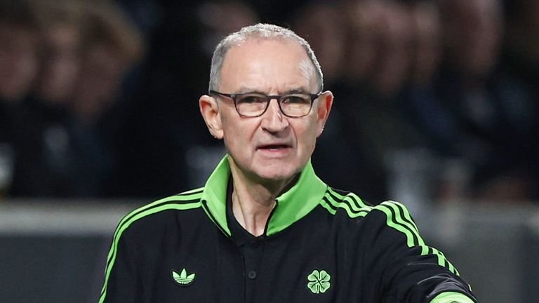 HERNING, DENMARK - NOVEMBER 06: Celtic Interim Manager Martin O'Neill during the UEFA Europa League match between FC Midtjylland and Celtic at MCH Arena on November 6, 2025 in Herning, Denmark. (Photo by Craig Williamson / SNS Group)