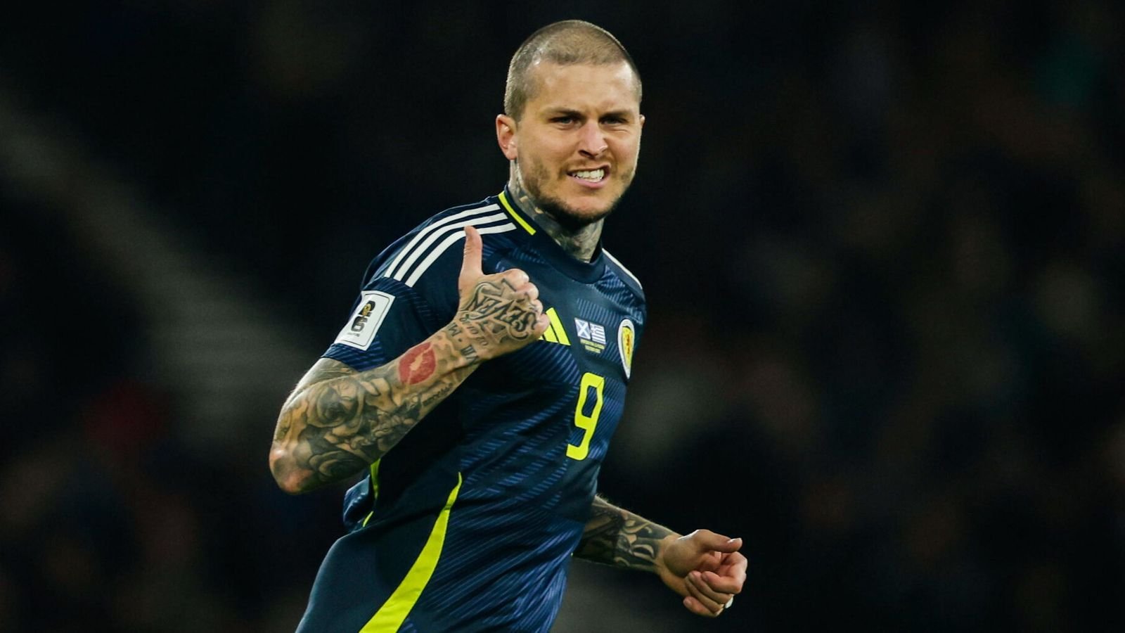 Lyndon Dykes has 46 caps for Scotland