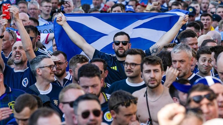 The Tartan Army traveled to Euro 2024 in their thousands 