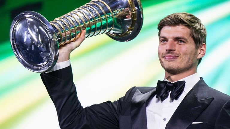VERSTAPPEN Max, Red Bull Racing, FIA Formula 1, portrait during the 2024 FIA Awards Ceremony, on December 13, 2024 at the BK Arena, in Kigali, Rwanda - Photo Julien Delfosse / DPPI