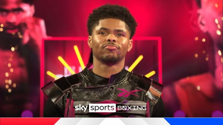 Shakur Stevenson ringwalk