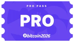Simon Gerovich Confirmed as Bitcoin 2026 Speaker 2 Bitcoin 2026 Pro Pass