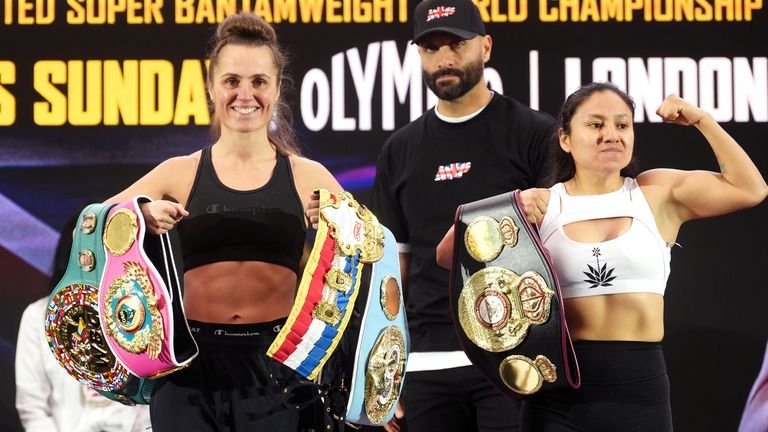 Ellie Scotney (left) won her battle with the scales.