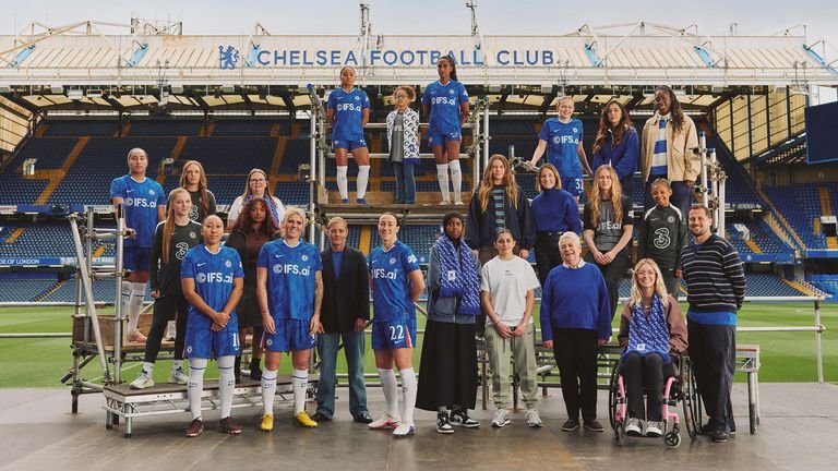 Chelsea have announced their move alongside the club's new 'Never Done' identity (Image courtesy of Chelsea WFC)