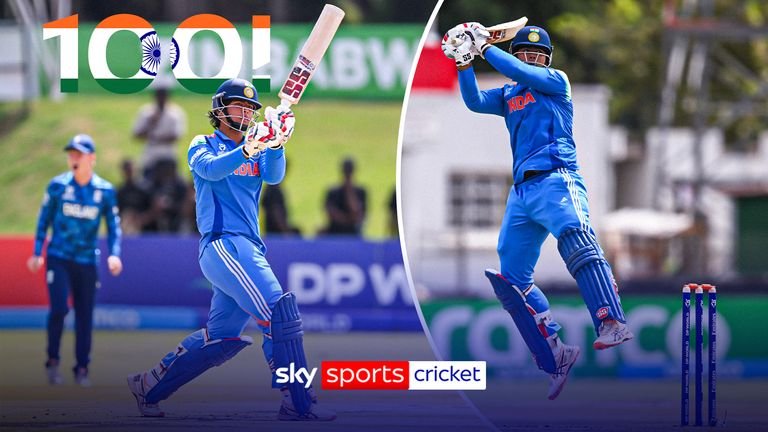 14-year-old Vaibhav Suryavanshi smashed a sensational century off just 55 balls as India dominated England in the U-19 Men's Cricket World Cup final.