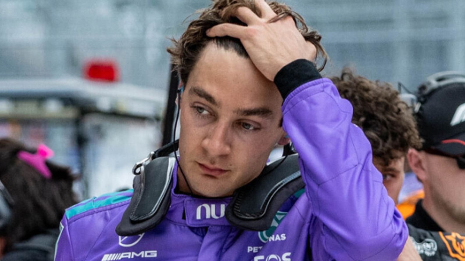 George Russell says he 'hasn't forgotten how to drive' after falling further behind Mercedes team-mate Kimi Antonelli at Miami GP | F1 news