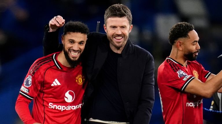 Michael Carrick is in the running to become Man Utd boss on a permanent basis