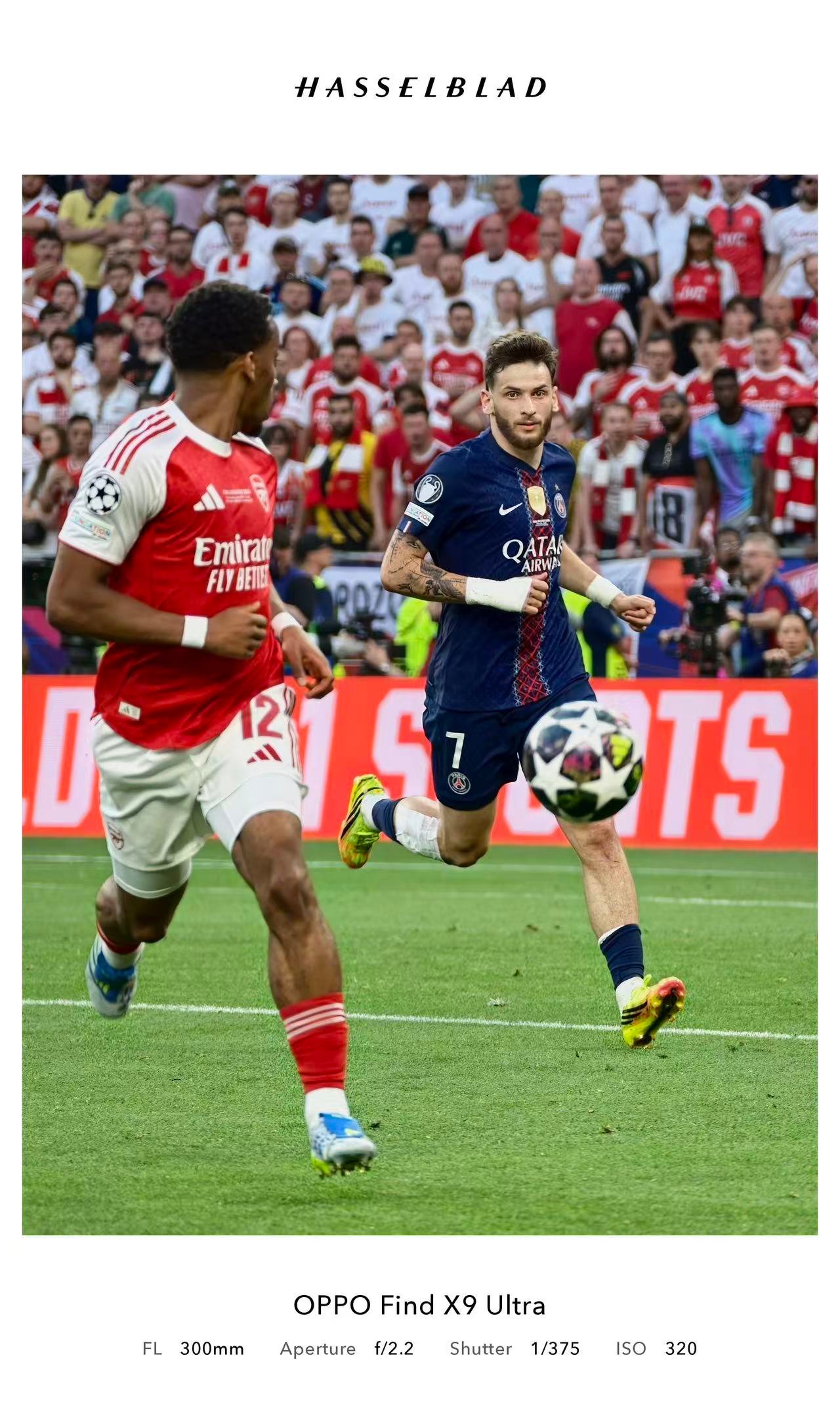 Arsenal vs PSG in the Champions League final