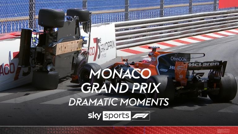Look back at some of the most dramatic moments that have taken place at the Monaco Grand Prix.