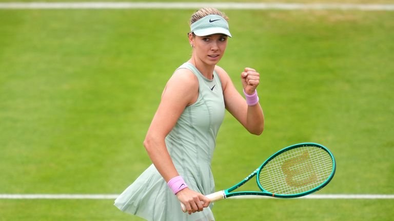 Boulter is through to her 15th WTA quarter-final - and number eight on grass 