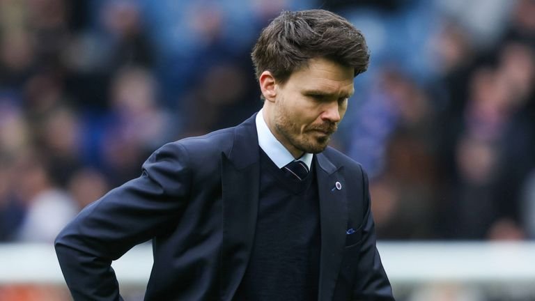 Danny Rohl was in charge of Rangers for less than eight months