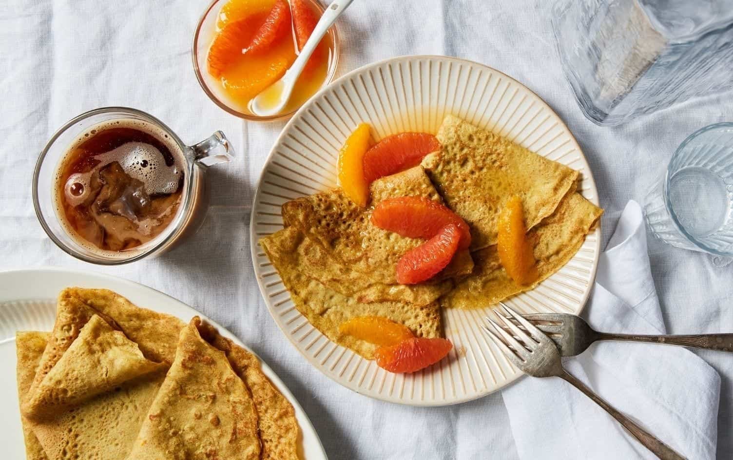 Overnight Orange Crepes