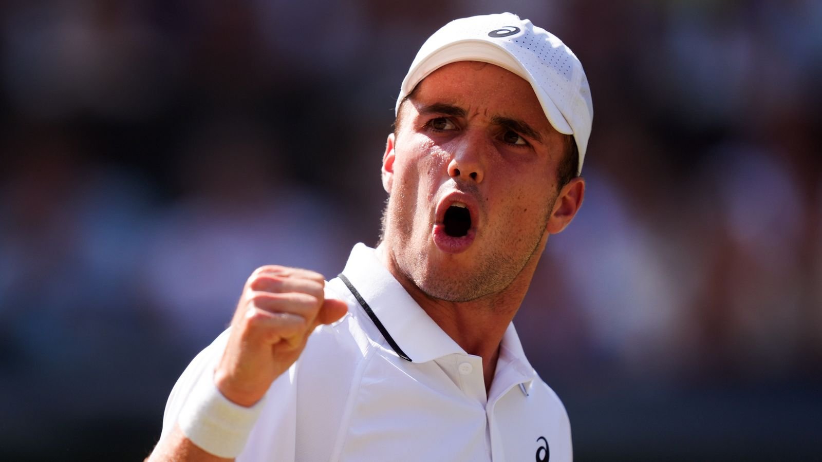 Arthur Fery at Wimbledon (PA)