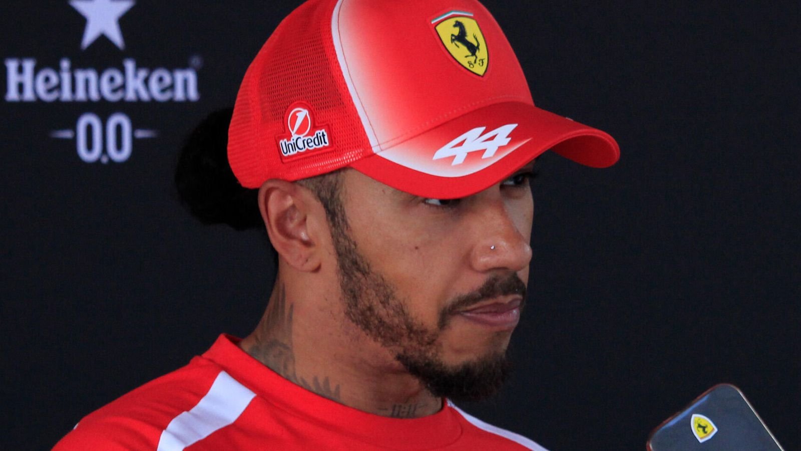 Lewis Hamilton: Ferrari driver says 'heart sank' as his car hits mechanic in Belgian GP pit stop as teams fined by stewards | F1 news