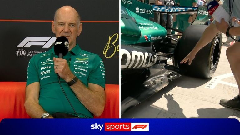 Aston Martin team principal Adrian Newey is optimistic that their latest upgrades will increase the cars' performance.